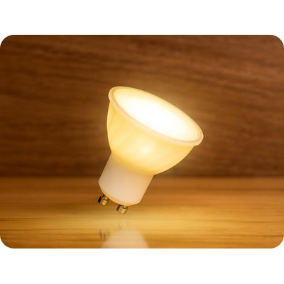 V-TAC GU10 LED žárovka 6W, 445lm, 110°, stmívatelná, Cree chip, teplá bílá