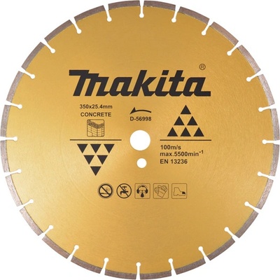 Diamantový kotouč Makita D-56998, 350x25,4mm, na beton