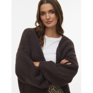 Vero Moda Свободен кардиган без закопчаване тъмно кафяво Vero Moda | Kafyav | ЖЕНИ | XL