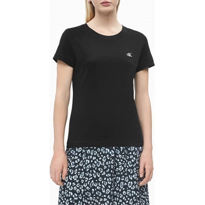 Calvin Klein SLIM ORGANIC cotton T-shirt černé