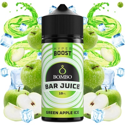 Bombo Bar Hyper Boost Green Apple Ice 10/120ml