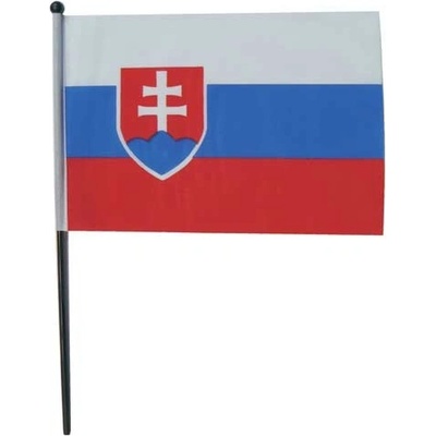 Vlajka na paličke SLOVENSKO 16x23cm - malá