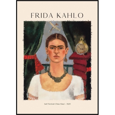Jen tak z lásky Frida Kahlo - Autoportrét 1929 Rozměr plakátu: 40 x 50 cm