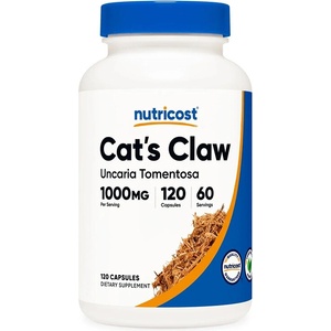 Nutricost Имунитет - Котешки нокът (кора), 500 mg x 120 капсули (67064 (281101) NC)