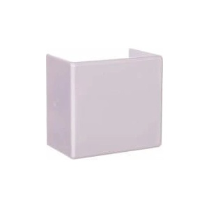 Elettrocanali Straight connection for cable ducts GU 40x25 white /2pcs/ ECGU4025B