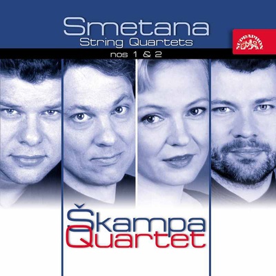 Smetana Bedřich - Smyčcové kvartety č. 1, 2 Škampovo kvarteto CD