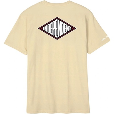 Independent triko Depth Summit t-shirt Sand