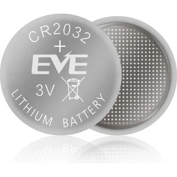 EVE Бутонна батерия литиева CR 2032 1pc bulk 3V EVE BATTERY (EVE-CR2032-BULK)