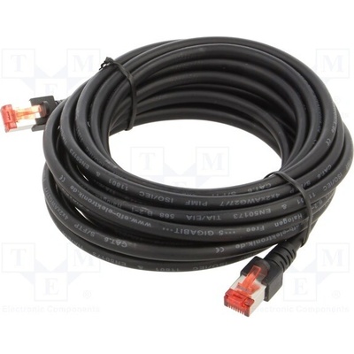 HELU 803027 Patch S/FTP Kat: 6 RJ45 vidlice z obou stran lanko