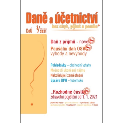 Daně a účetnictví bez chyb, pokut a penále 3/2021