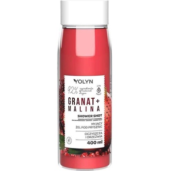 Yolyn Душ гел Нар и Малина YOLYN Pomegranate and Raspberry Shower Shot (YNB008579)