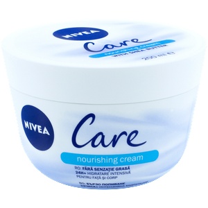 Nivea Care Подхранващ крем за тяло с масло от ший, 200 ml (10468787) Лосион за тяло