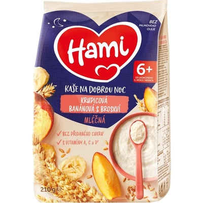 Hami Ml.kaše na dobrou noc krup.ban.bros. 210g