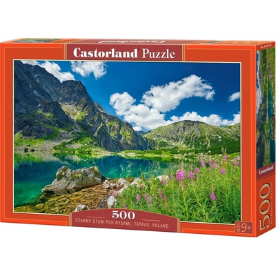 CASTORLAND Czarny Staw pod Rysami Tatry Poľsko 500 dielov