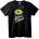 NOONEBRAND Тениска Pizza Planet Извънземен - 3XL, Black