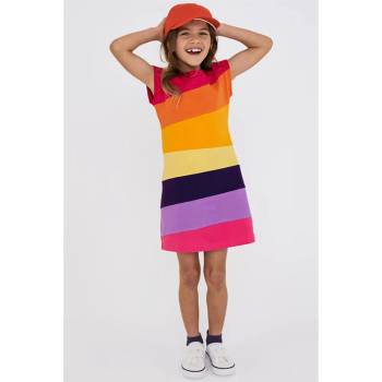 JAKO-O Dievčenské šaty pruhované