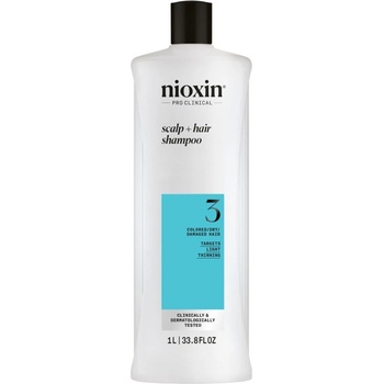 Nioxin System 3 Scalp + Hair Shampoo 1000 ml