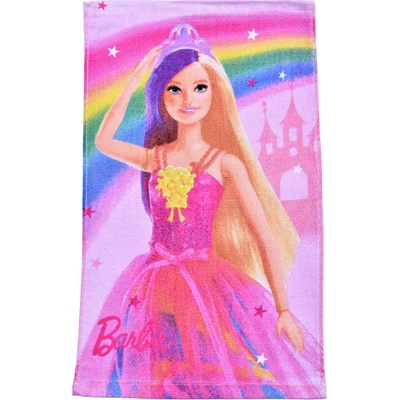 Carbotex detský uterák Barbie Ružový Svet 30 x 50 cm