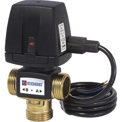 Esbe VZD 162 Přepínací ventil s pohonem DN 15 - 3/4" Kvs 3,5 m3/h 43080300