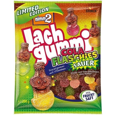 Nimm2 Lachgummi Cola Flaschies Sauer 200 g