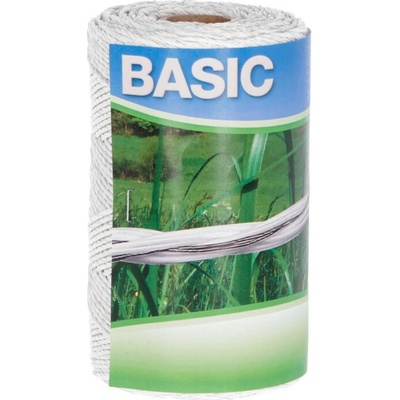 Agrofortel Ohradníkové lanko BASIC 250 m, 3 × 0,16 mm Niro, biele