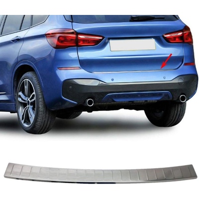 Nerez kryt hrany zadného nárazníka BMW X1 F48 2015-2020 leštený