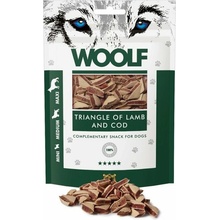 Woolf pochoutka Lamb and Cod Triangle 100 g