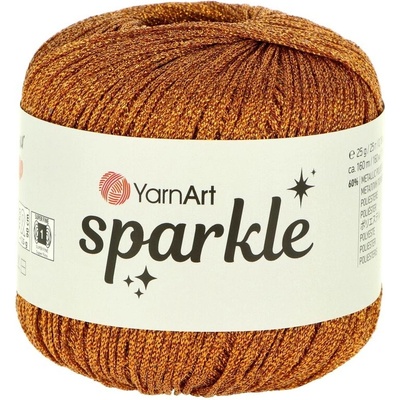 YarnArt Sparkle 1312 oranžová zlatá