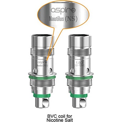 aSpire Nautilus NS BVC žhavící hlava nerez 1,8ohm