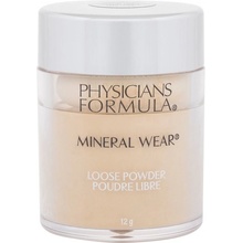 Physicians Formula Mineral Wear Loose Powder SPF15 Translucent Light sypký pudr 12 g