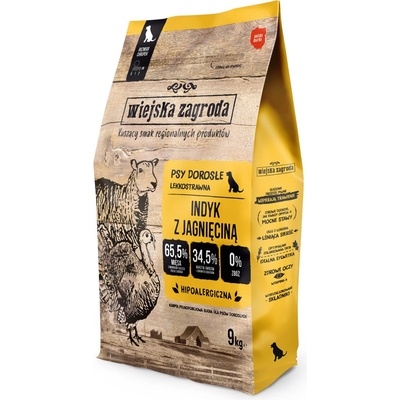 Wiejska Zagroda s krůtím a jehněčím 2 x 9 kg