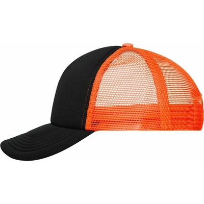 Myrtle Beach MB 70 5 panelová polyesterová sieťovaná 03.007 black/neon orange