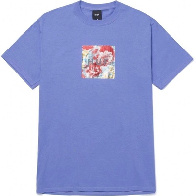 Huf foil flower box logo tee violet