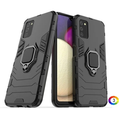 Samsung Galaxy A03s Удароустойчив Ring Holder Калъф и Протектор