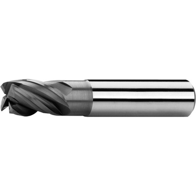 S140602N.050 AlCrN | Fréza válcová čelní Ø5x9x54, Z4, λ 35°-38°, DIN 6527K, SK, AlCrN, N