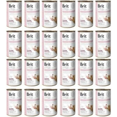 Brit Veterinary Diet Dog Grain Free Hypoallergenic Salmon & Pea 24 x 400 g