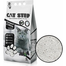 Cat Step Compact White Carbon 5 l