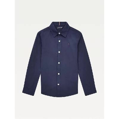Риза с дълъг ръкав Tommy hilfiger Solid long sleeve shirt - Blue (Twilight Navy)