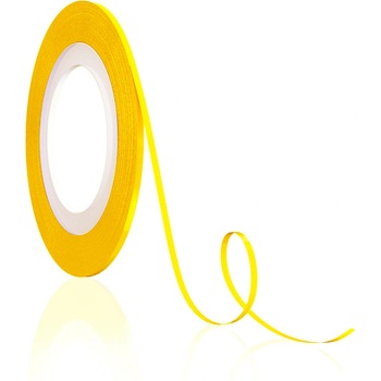 Самозалепваща лента за маникюр 15м, жълт пастел (defy06)