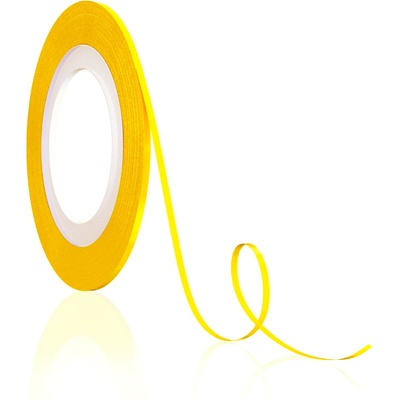 Самозалепваща лента за маникюр 15м, жълт пастел (defy06)