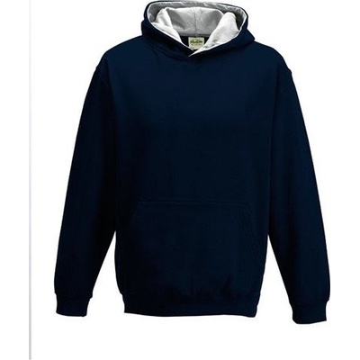 Just Hoods modrá námořní šedý melír (S) JH003K