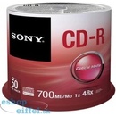 Médiá na napaľovanie Sony CD-R 700MB 48x, 50ks