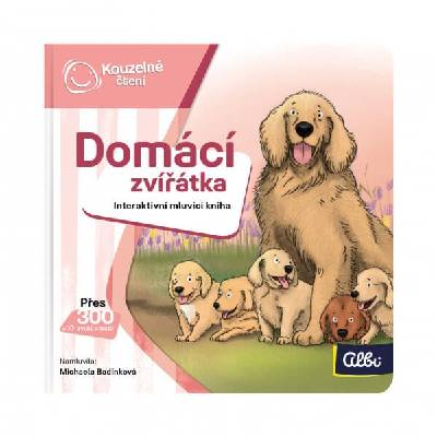 Albi Kouzelné čtení Minikniha DOMÁCÍ ZVÍŘÁTKA