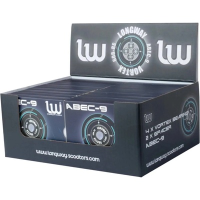 LONGWAY Vortex Retail Scooter Bearings 20-Pack Abec 9 MULTI ložiská