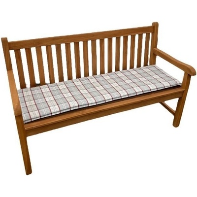 Doppler CASA 4402 bordó (vínový) + béžový sedák na 3-místnou lavici 150 x 45 x 4 cm
