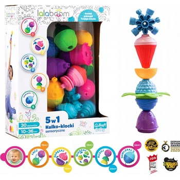 Trefl Lalaboom sada guľôčkových blokov 30 ks