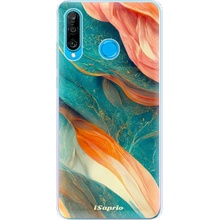 iSaprio Silikonové pouzdro iSaprio - Abstract Marble pro Huawei P30 Lite