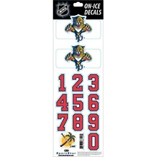 Sportstape ALL IN ONE HELMET DECALS - FLORIDA PANTHERS