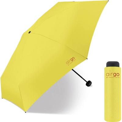 Happy Rain Air GO dámský skládací mini deštník žlutý – Zboží Dáma
