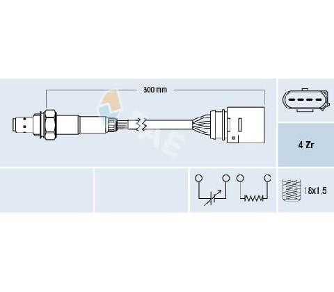 Lambda sonda FAE 77435